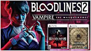 Prob&eacute; Vampire Bloodlines 2 en PS5: VA FIN&Iacute;SIMO y la edici&oacute;n f&iacute;sica es de LOCOS