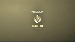 #44 radiant aimer in valorant