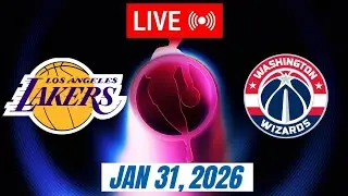 NBA LIVE! Los Angeles Lakers vs Washington Wizards January 31, 2026 | 2026 NBA Season Live 2K