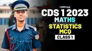 CDS 1 2023 Exam Maths Important Question & Answer - Statistics - Class 1