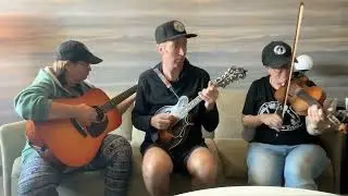 Brendan Shafer playing Jerusalem Ridge on  the Karasik Lloyd Loar
