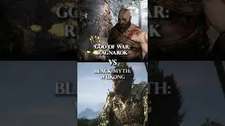 God of War Ragnarok vs Black Myth Wukong #shorts