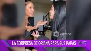 Así sorprendía Oriana Sabatini a su familia al llegar de imprevisto a su casa en Buenos Aires