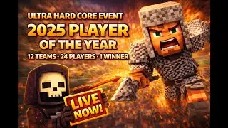 LIVE NOW!!! 🏆 Player of the Year 2025 UHC | KrustyKraft SMP | Minecraft Bedrock