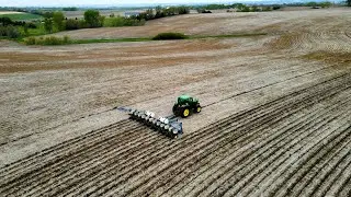 Planting corn in eastern Nebraska.