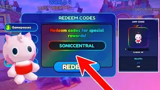 HOW TO GET THE NEW AMY CHAO IN SONIC SPEED SIMULATOR!! (Secret Code!)
