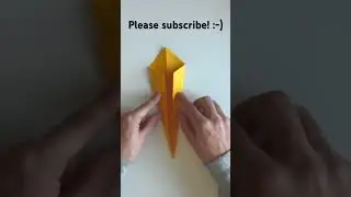 How to Make an Origami Duck 🦆 | Easy Paper Duck Folding for Beginners #shorts