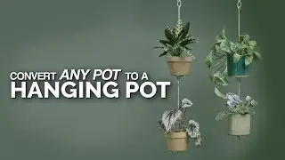 Turn Any Pot Into a Hanging Pot! 🤯
