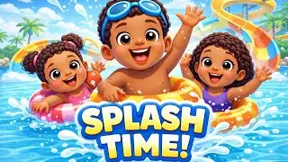 Family Splash Time 👶🛁 | Fun Bath Song for Babies & Kids | Splash Splash Song