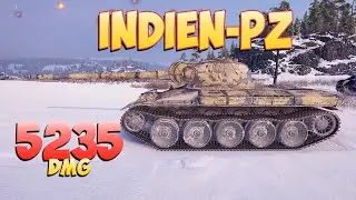 Indien-Pz &bull; Растущий метал! - 8 Фрагов 5.2K Урона &bull; Мир Танков