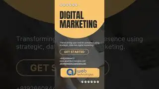 Transforming your brand&rsquo;s presence using strategic, data-led digital marketing.  #Digital #JoinUsNow