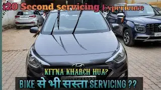 my I20 2nd Servicing Experience at 10,000Km || Kitna Pada || क्या Hyundai वाले लूटते है।