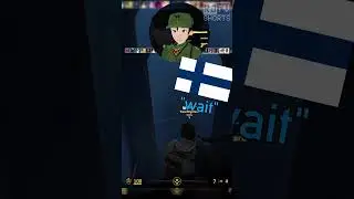 Finnish man comes up with a genius strategy in Counter Strike 2 | Blitz Clips #shorts #vtuber #csgo