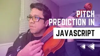 How to get the pitch/note from a sound in JavaScript using AI