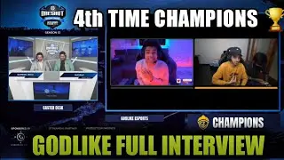 Godlike Full Interview 🏆| Oneshot Showdown CHAMPIONS GODLIKE #godl #champions #oneshot #jonathan