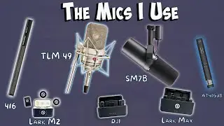 The Mics I Use to Record My Voice For Youtube
