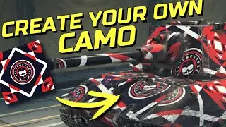 How to make custom 2D camos/skins in World of Tanks | BASIC TUTORIAL