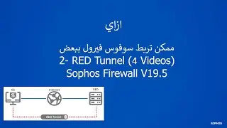إتقن استخدام Sophos Firewall: الـ RED Tunnel و OSPF باللغة العربية! 🌐🔒