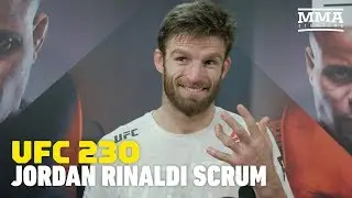 UFC 230: Jordan Rinaldi Explains Origin of Gnarly Crooked Finger - MMA Fighting