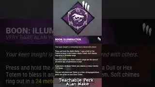 Dead By Daylight 100k Event Perk Build