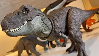 The Best Mattel Tyrannosaurus Rex Yet?!?! Jurassic World Rebirth Lab Lockdown Figure is Incredible!!