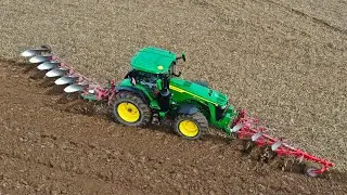 🦌JOHN DEERE 8R 280 AU LABOUR 2020 😍💨