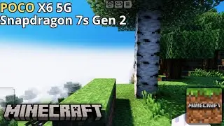 Minecraft shader defined PBR 1.2.0 + Prizma Defe 1.2.27 | Poco X6 5G Snapdragon 7s Gen 2