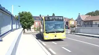Tec Hainaut, Bus Mercedes benz citaro GC2,  3 153  en service 136 La louvi&egrave;re pont de Bouvy