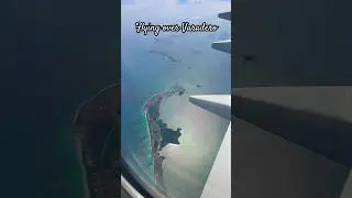 Flying over Varadero #cuba #varadero #caribbean #travel #flight #ocean