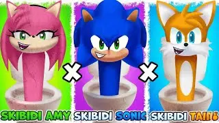 NEW Sprunki OC SKIBIDI TRIO AMY x SONIC x TAILS / (TRIO)
