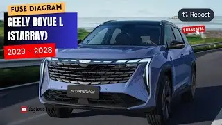 GEELY BOYUE L (STARRAY) FUSE DIAGRAM || 2023-2028