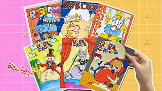 [🐾paper diy🐾] Digital Circus Pregnant Blind Bag Compilation #Caine #Pomni #Jax #Kinger #Kaufmo