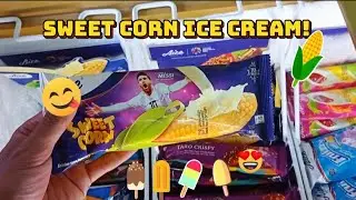 Choose Your Favorite Ice Cream! 😍😋 (Sweet corn, Pineapple, Watermelon, Chocolate, Taro, Vanilla) 