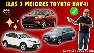 Las 3 mejores TOYOTA RAV4 que puedes comprar.