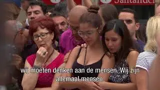 Spaanse koning bezoekt herdenkplaats Ramblas