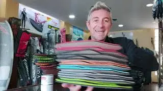 Windsurf, pads, footstraps y antideslizante, importantísimos