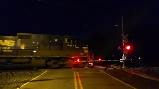 NS C44-9W #9917 leads this short eastbound Manifest Train @ Romulus | 5/10/25 |