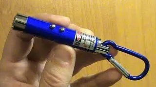 Брелок 3в1 за 0.99$, лазерная указка, фонарик и Уф фонарик. Купил на Алиэкспресс