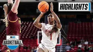 Minnesota at Maryland | Highlights | Big Ten Women's Basketball  | Dec. 30, 2022