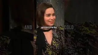 Emilia Clarke's Response to Kit Harington Harington Having The Worst Set