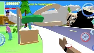 Bang kribo Bobo di jalan 🤣 Misi Dude menangk4p Robot Alien ❤️papa zefa