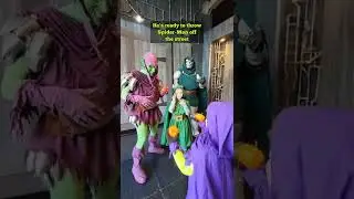 Green Goblin & Doctor Doom Reacting to Mini Villains at Marvel Superhero Island | Universal Studios