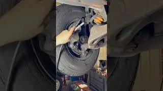 Grease lower ball joints to avoid expensive repairs #balljoint #grease #maintenance #mechaniclife
