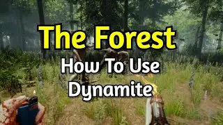 How to use Dynamite in The Forest