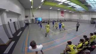 Racing Brugge U18 - BBC Helios Kwadro Zottegem (1e Helft) - Sep. 2016
