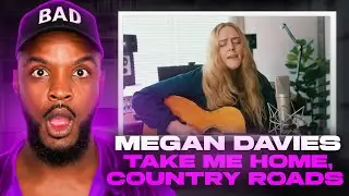 Megan Davies - Take Me Home, Country Roads (Acoustic Cover) REACTION
