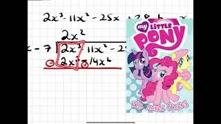 Maths - Algebraic Long Division
