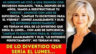 Despedida tras 15 años, pero sabía su plan secreto. No imaginaron lo que venía después