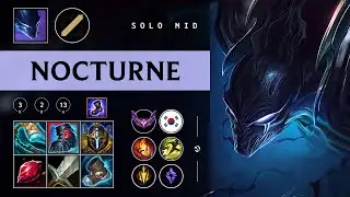 Nocturne Mid vs Singed - KR Master Patch 26.01