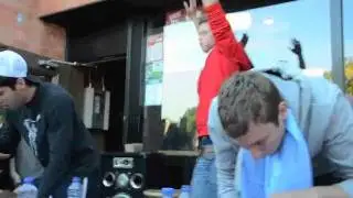 Poutine eating challenge
